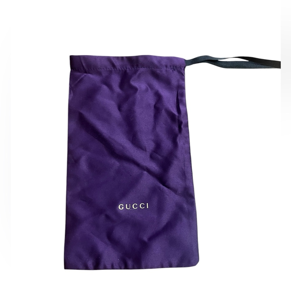 Gucci Purple Velvet Sunglasses Case with Pouch - Picture 6 of 8
